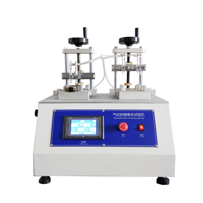 Pneumatic key life testing machine